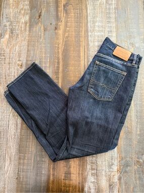 Lucky Brand Men's 221 Straight Dark Indigo Jeans